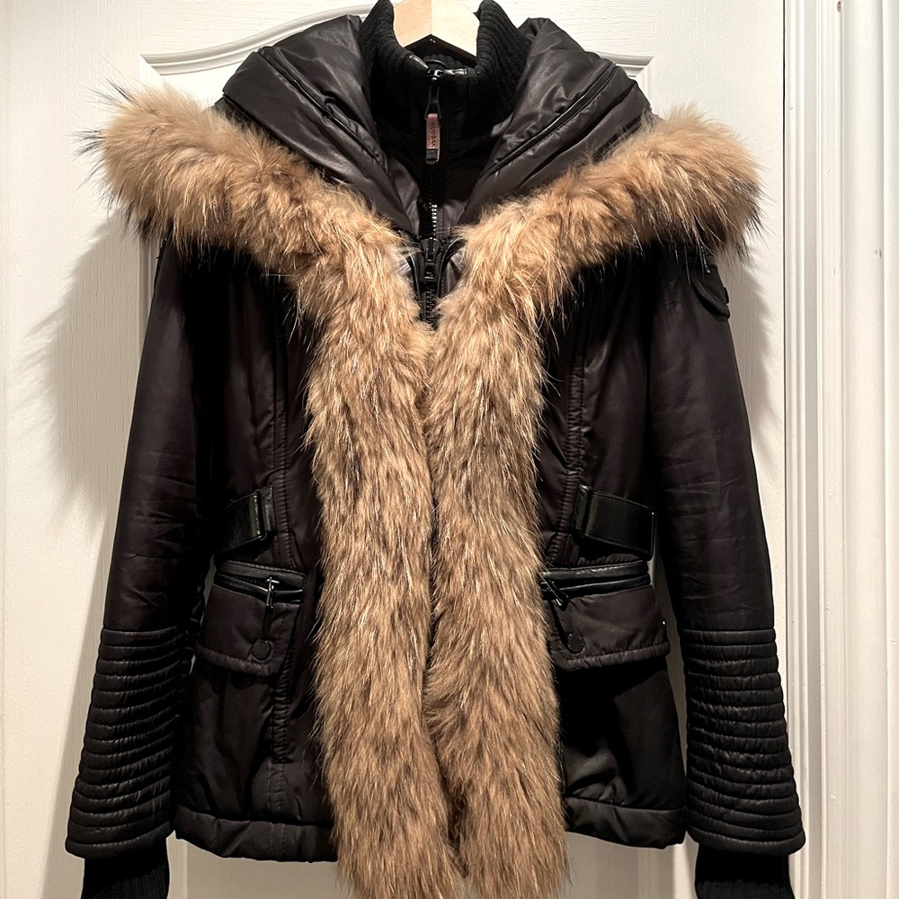 ! SOLD ! Rudsak winter jacket with fur detail